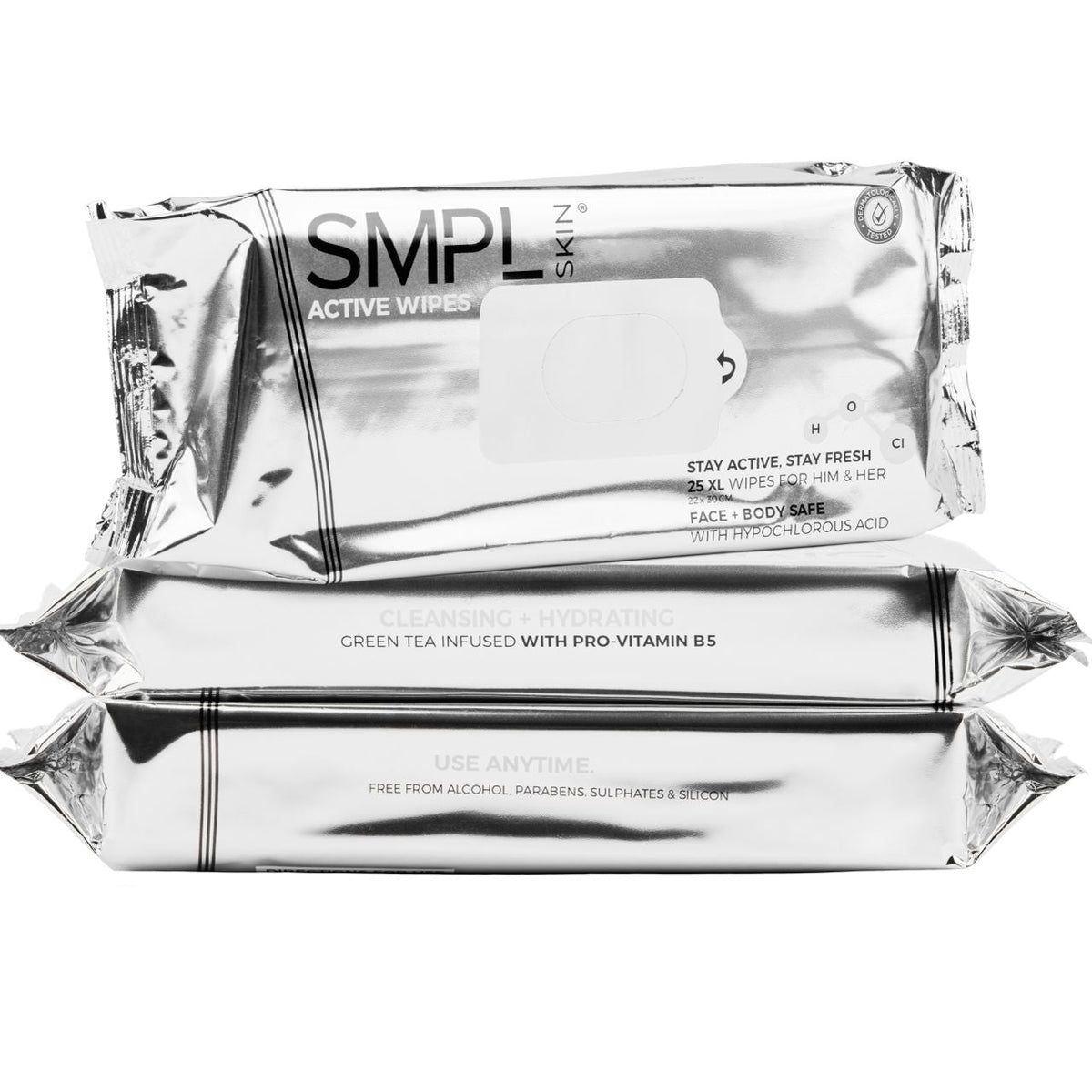 SMPL SKIN Active Wipes